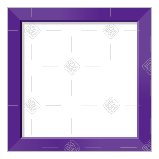 Simple purple frame - square