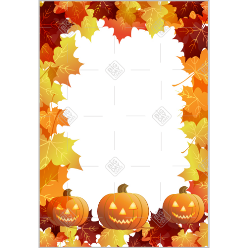 Halloween-pumpkins-leaves